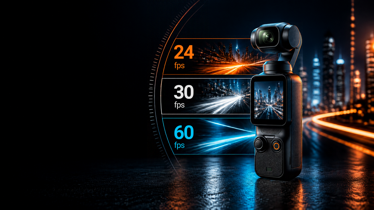 DJI Osmo Pocket 3: Should You Shoot in 24, 30, or 60 fps?