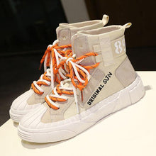 Load image into Gallery viewer, Women's Chic Color Letter Pattern Sneaker Shoes - Abershoes