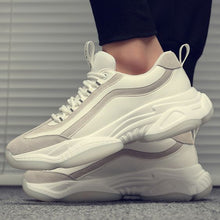 Load image into Gallery viewer, Trendy Striped Comfortable Sneaker Shoes - White - Abershoes