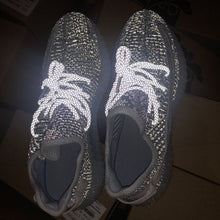 Load image into Gallery viewer, Men's Chic Black/White Star Shining Sneaker Shoes - Abershoes