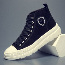 Load image into Gallery viewer, Men's Simple Style High Top Leather Martin Boots - Abershoes