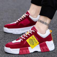Load image into Gallery viewer, Men's Stylish Color Block Breathable Sneaker Shoes - Abershoes