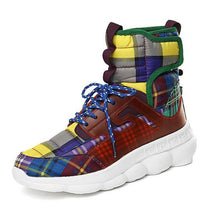 Load image into Gallery viewer, High Top Platform Sneaker Shoes - Abershoes