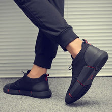 Load image into Gallery viewer, Men's Trendy British Style Black Leather Shoes - Abershoes