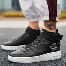 Load image into Gallery viewer, Men's Canvas Hip Hop High-top Shoes - Abershoes
