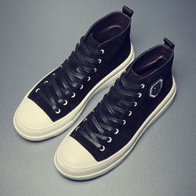 Load image into Gallery viewer, Men's Simple Style High Top Leather Martin Boots - Abershoes
