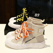 Load image into Gallery viewer, Women's Chic Color Letter Pattern Sneaker Shoes - Abershoes