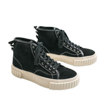 Load image into Gallery viewer, Couples Trendy High Top Leather Shoes - Abershoes