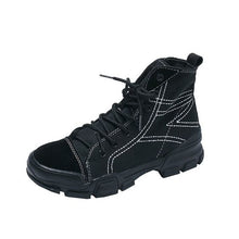 Load image into Gallery viewer, Women's British Street Style High Top Martin Boots - Abershoes