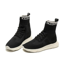 Load image into Gallery viewer, Women's Pure Color High Top Sock Shoes - Abershoes