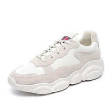 Load image into Gallery viewer, Trendy Cute Leather Bear Sneaker Shoes - Abershoes