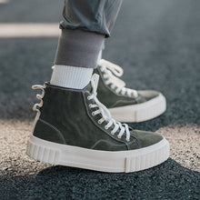 Load image into Gallery viewer, Couples Trendy High Top Leather Shoes - Abershoes