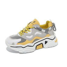Load image into Gallery viewer, Trendy Color Block Mesh Breathable Sneaker Shoes - Abershoes