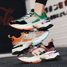 Load image into Gallery viewer, Men's Chic Color Block Dad Sneaker Shoes - Abershoes