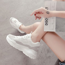 Load image into Gallery viewer, Women's Color Block Mesh Breathable Sneaker Shoes - Abershoes