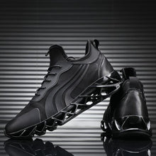 Load image into Gallery viewer, Trendy Design Black Blade Sneaker Shoes - Abershoes