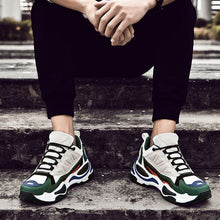Load image into Gallery viewer, Men's Trendy Color Block Dad Sneaker Shoes - Abershoes