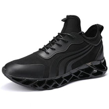 Load image into Gallery viewer, Trendy Design Black Blade Sneaker Shoes - Abershoes