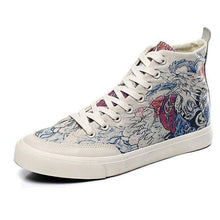 Load image into Gallery viewer, Men's Chic High Top Painting Canvas Shoes - Abershoes