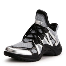 Load image into Gallery viewer, Women's Mesh Breathable Color Block Sneaker Shoes - Abershoes