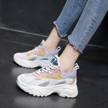 Load image into Gallery viewer, Mesh Breathable Color Block Sneakers - Abershoes