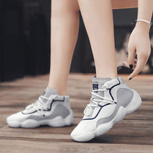 Load image into Gallery viewer, Chic High Top Breathable Dad Sneaker Shoes - Abershoes