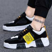 Load image into Gallery viewer, Men's Stylish Color Block Breathable Sneaker Shoes - Abershoes