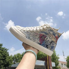 Load image into Gallery viewer, Men's Chic High Top Painting Canvas Shoes - Abershoes