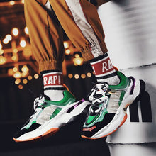 Load image into Gallery viewer, Men's Chic Color Block Dad Sneaker Shoes - Abershoes