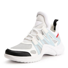 Load image into Gallery viewer, Women's Mesh Breathable Color Block Sneaker Shoes - Abershoes