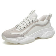 Load image into Gallery viewer, Trendy Striped Comfortable Sneaker Shoes - White - Abershoes