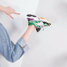 Load image into Gallery viewer, Women's Cool Color Block Dot Dad Sneaker Shoes - Abershoes