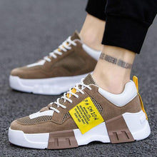 Load image into Gallery viewer, Men's Stylish Color Block Breathable Sneaker Shoes - Abershoes