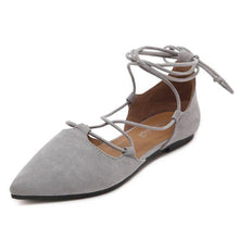 Load image into Gallery viewer, Trendy Cross Strap Flat Sandals - Abershoes