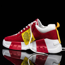 Load image into Gallery viewer, Men's Stylish Color Block Breathable Sneaker Shoes - Abershoes