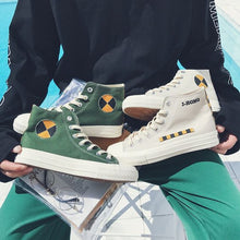 Load image into Gallery viewer, Trendy Student Style High Top Canvas Shoes - Abershoes