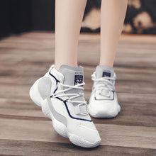 Load image into Gallery viewer, Chic High Top Breathable Dad Sneaker Shoes - Abershoes