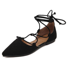 Load image into Gallery viewer, Trendy Cross Strap Flat Sandals - Abershoes