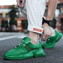 Load image into Gallery viewer, Trendy Pure Color Mesh Breathable Sneaker Shoes - Abershoes