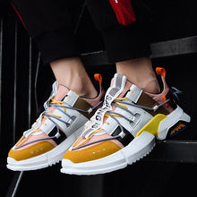Load image into Gallery viewer, Men's Stylish Color Block Breathable Sneaker Shoes - Abershoes