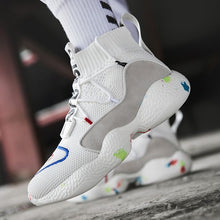 Load image into Gallery viewer, Trendy Couples High Top Sock Sneaker Shoes - Abershoes