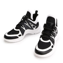 Load image into Gallery viewer, Women's Mesh Breathable Color Block Sneaker Shoes - Abershoes