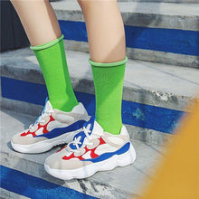 Load image into Gallery viewer, Color Block Trendy Dad Sneakers - Abershoes