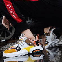Load image into Gallery viewer, Men's Stylish Color Block Breathable Sneaker Shoes - Abershoes
