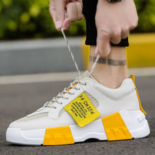 Load image into Gallery viewer, Men's Stylish Color Block Breathable Sneaker Shoes - Abershoes