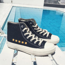 Load image into Gallery viewer, Trendy Student Style High Top Canvas Shoes - Abershoes