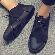 Load image into Gallery viewer, Men's Trendy British Style Black Leather Shoes - Abershoes
