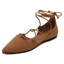 Load image into Gallery viewer, Trendy Cross Strap Flat Sandals - Abershoes