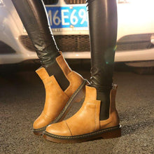 Load image into Gallery viewer, Trendy British Flat Booties - Abershoes