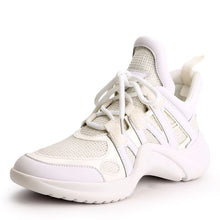 Load image into Gallery viewer, Women's Mesh Breathable Color Block Sneaker Shoes - Abershoes